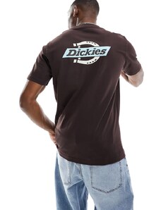 Dickies - Ruston - T-shirt con stampa sul retro marrone