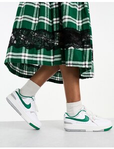 Nike - Gamma Force - Sneakers bianche e verde malachite-Bianco