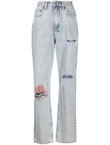 Pantaloni a taglio comodo con drappeggio - Abbigliamento 1AB6KA