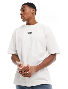 The North Face - T-shirt oversize color bianco sporco pesante - In esclusiva per ASOS
