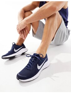 Nike Running Nike - Revolution 7 - Sneakers blu navy e bianche