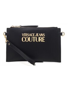 Versace Jeans Couture pochette nera con tracolla e polsino