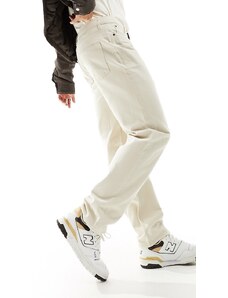 New Look - Jeans dritti bianco sporco