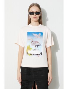 Heron Preston t-shirt in cotone Censored Heron Ss Tee donna HWAA032F23JER0033037