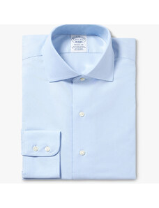 Brooks Brothers Camicia celeste Slim Fit non-iron in cotone elasticizzato con collo semi francese - male Camicie eleganti Blu pastello 15H