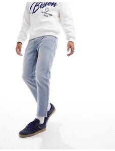 ASOS DESIGN - Jeans rigidi classici lavaggio chiaro blu