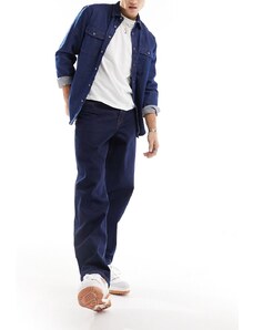 ASOS DESIGN - Jeans ampi color indaco-Blu