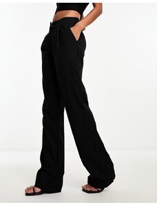 Trendyol - Pantaloni neri vestibilità affusolata-Nero
