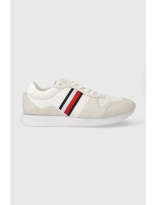 Tommy Hilfiger sneakers RUNNER EVO MIX ESS colore bianco FM0FM04886