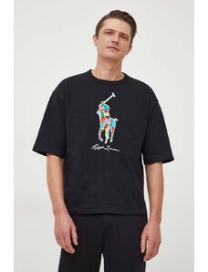 Polo Ralph Lauren t-shirt in cotone uomo colore nero