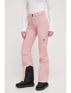 Peak Performance pantaloni Stretch colore rosa