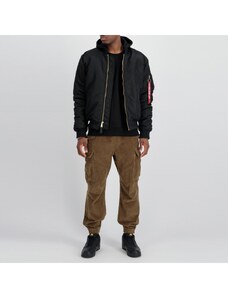 Alpha Industries bomber jacket MA-1 D-Tec SE men's black color 133104.95