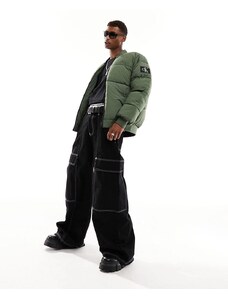 Calvin Klein Jeans - Giacca bomber verde timo