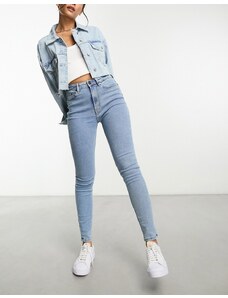 Waven - Anika - Jeans a vita alta modellanti blu anni '90