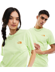 The North Face - Simple Dome - T-shirt verde lime - In esclusiva per ASOS