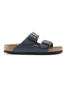 Birkenstock infradito in pelle Arizona uomo colore blu navy