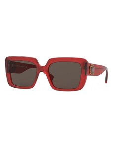Occhiali da sole Versace Ve4384b cod. colore 528073 transparent red Donna Squadrata Rosso