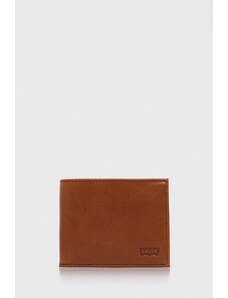 Levi's portafoglio in pelle colore marrone
