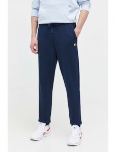 Tommy Jeans pantaloni da jogging in cotone colore blu navy