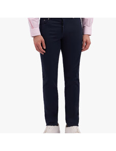 Brooks Brothers Pantalone a cinque tasche in cotone elasticizzato blu navy - male Pantaloni casual Navy 30