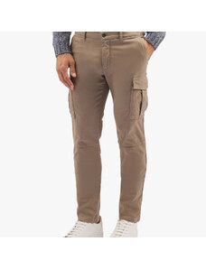 Brooks Brothers Pantalone cargo kaki in misto cotone elasticizzato - male Pantaloni casual Khaki 30