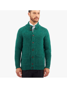 Brooks Brothers Cardigan verde in lana - male Maglieria Verde S