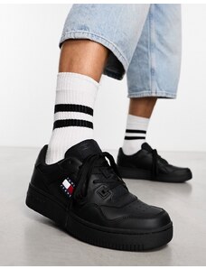 Tommy Jeans - Sneakers da basket rétro nere-Nero