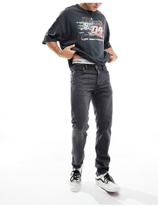 Lee - Rider - Jeans slim lavaggio grigio invecchiato