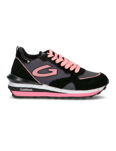 ALBERTO GUARDIANI Sneaker donna nera/rosa in pelle SNEAKERS