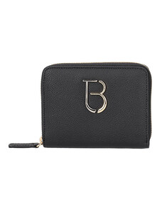 Tosca Blu portafoglio elegante nero TB logo wallets
