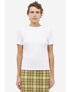 SPORTMAX T-Shirt POLDER in cotone bianco