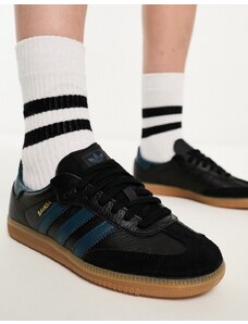 adidas Originals - Samba OG - Sneakers nere con suola in gomma-Nero