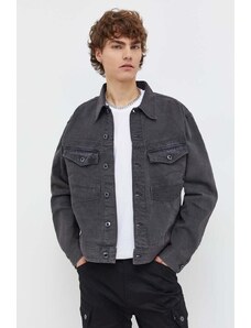 G-Star Raw giacca di jeans uomo colore grigio