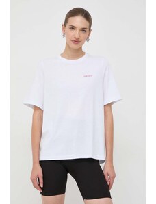 La Mania t-shirt in cotone donna colore bianco