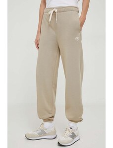 Tommy Hilfiger pantaloni da jogging in cotone colore beige