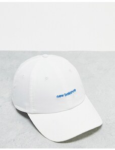 New Balance - Cappello con visiera color ardesia con logo lineare-Grigio