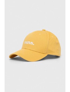 Vans berretto da baseball in cotone colore giallo