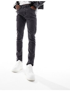 French Connection - Jeans skinny nero slavato