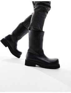Koi Footwear KOI - The General - Stivali oversize alti neri-Nero