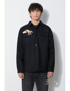 Undercover giacca camicia Shirt Blouse colore nero UC2C4404