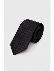 Joop! cravatta in seta colore nero