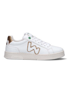 WOMSH Sneaker donna bianca/oro SNEAKERS