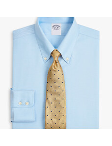 Brooks Brothers Camicia azzurra regular fit non-iron in twill di cotone Supima elasticizzato con collo button-down - male Camicie eleganti Blu chiaro 16H