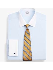 Brooks Brothers Camicia azzurra Regular Fit non-iron Oxford pinpoint in cotone Supima elasticizzato con collo Ainsley - male Camicie eleganti Blu pastello 16