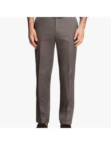 Brooks Brothers Pantalone chino grigio in cotone elasticizzato - male Pantaloni casual Grigio 40