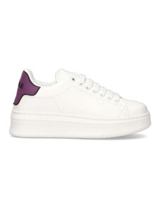 GAeLLE Sneaker donna bianca/viola SNEAKERS