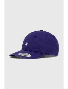 Carhartt WIP berretto da baseball in cotone colore violetto