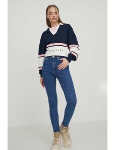 Tommy Jeans jeans Sylvia donna colore blu