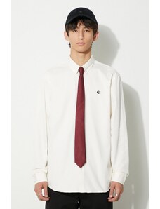 Carhartt WIP camicia in cotone uomo colore beige