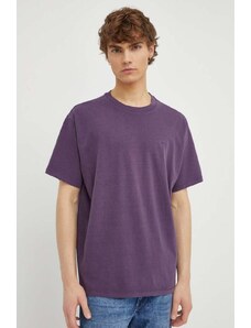 Levi's t-shirt in cotone uomo colore violetto